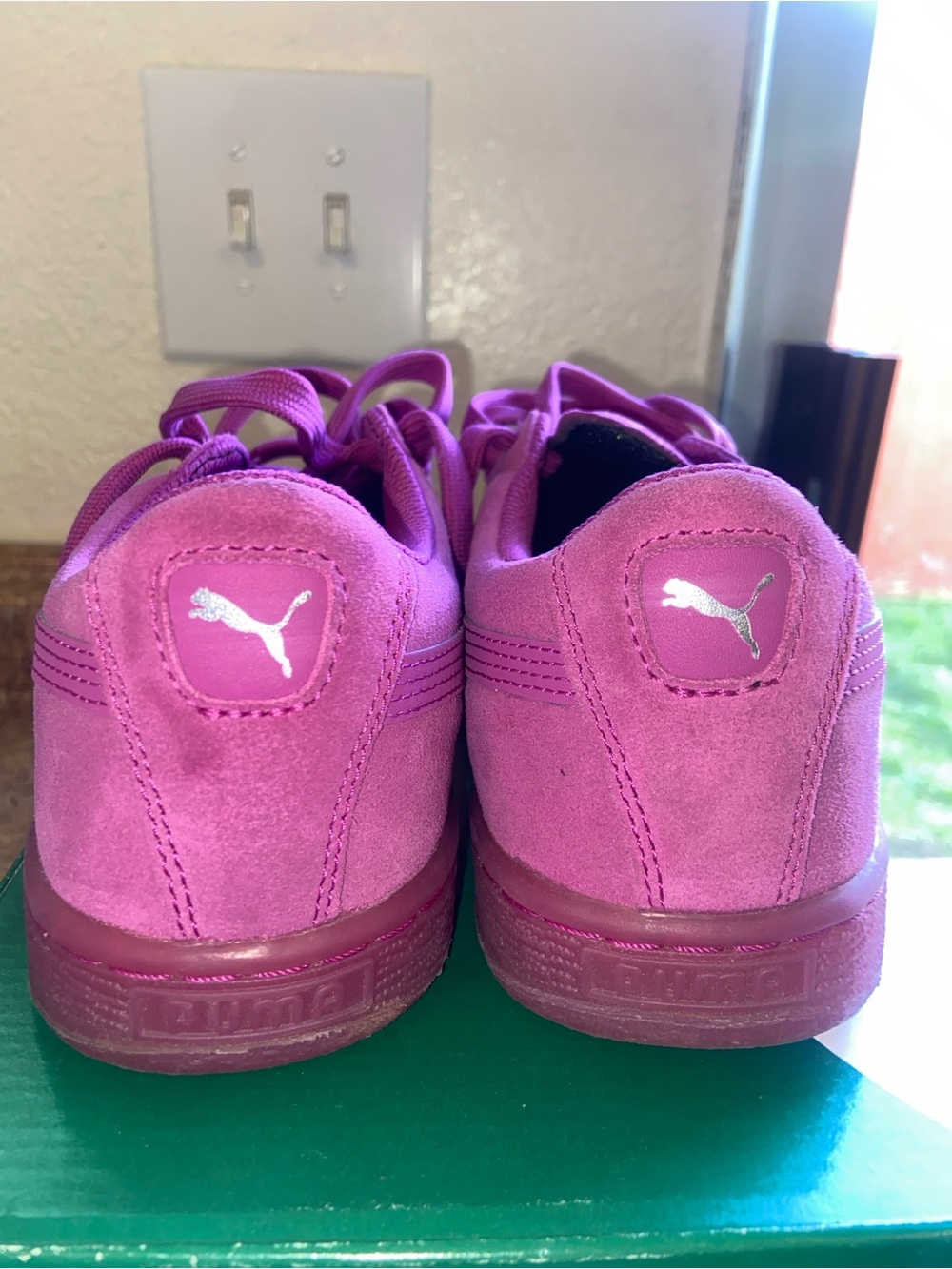 Puma purple/pinkish Suede Classic Sneakers - Picture 6 of 8